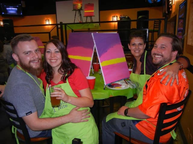 Paint Nite with Grace - Salt Lake City painting 2