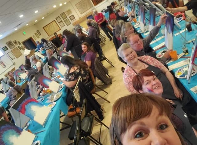 Paint Nite PNW painting 6
