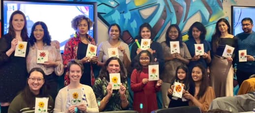 Deepa Krishnan, Paint Nite artist in Calgary