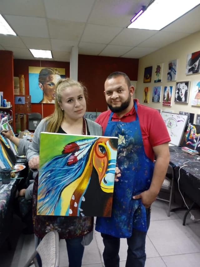 Benjamin Carrasco, Paint Nite artist in Loveland