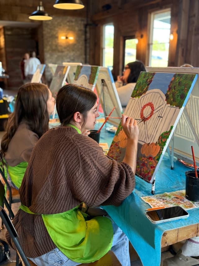 Create! Iowa City - Powered by Paint Nite painting 2