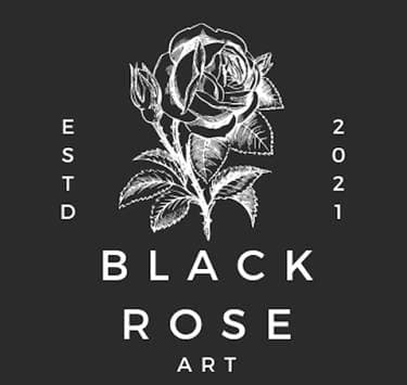 Black Rose Art shop logo