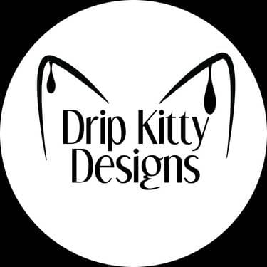 Drip Kitty Designs shop logo