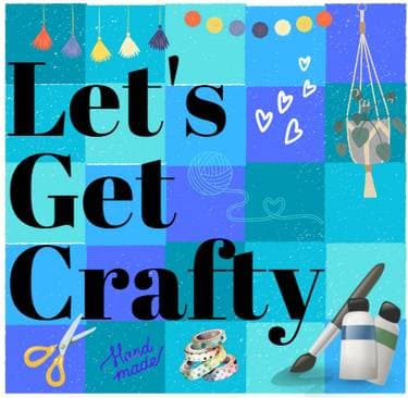 Let's get Crafty / Soyons Artisanat shop logo