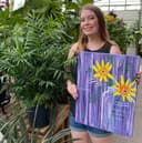 Devan Reed, Paint Nite artist in Coal Valley