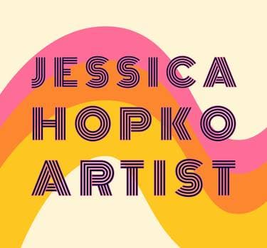 Jessica Hopko Artist shop logo