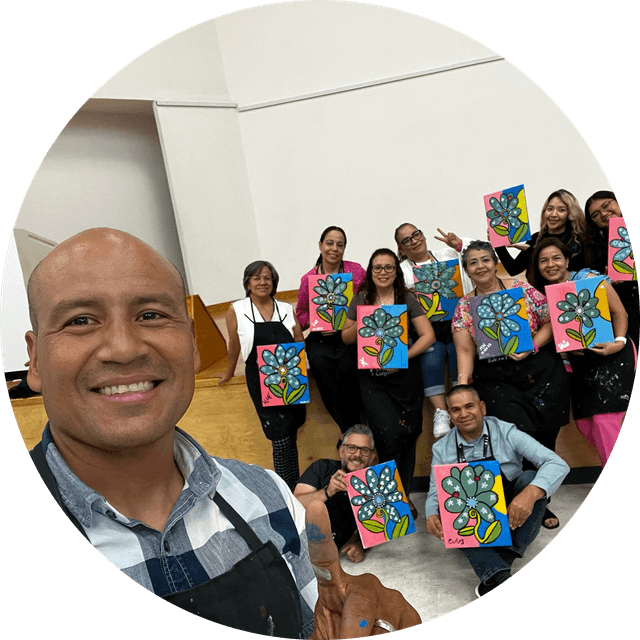 Benjamin Carrasco, Paint Nite artist in Loveland