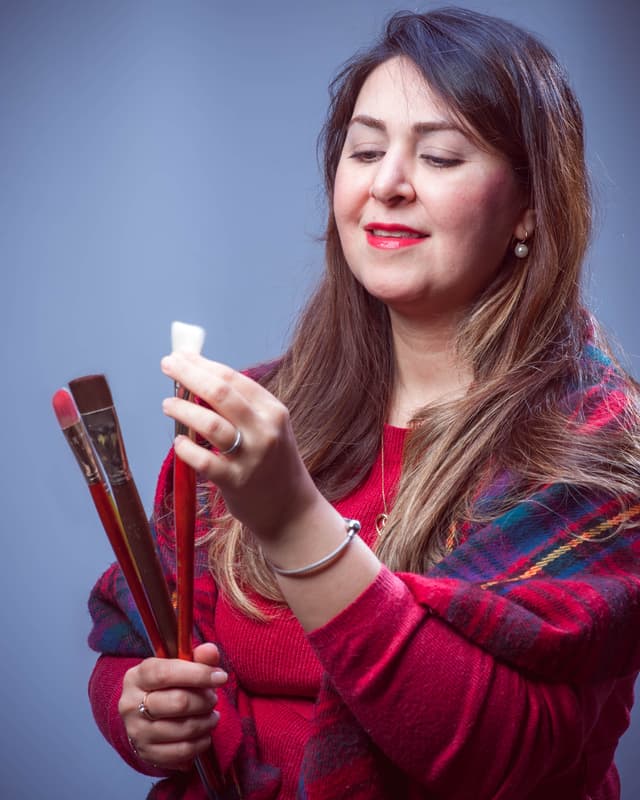 Ghazal Fine Arts, Paint Nite artist in Calgary