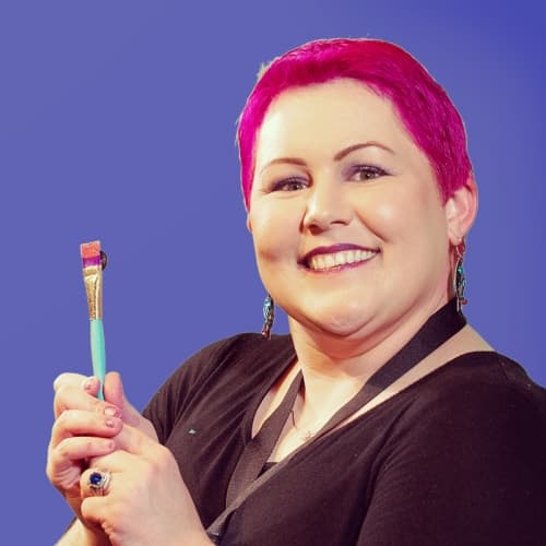 Aleigha Reott, Paint Nite artist in atlanta