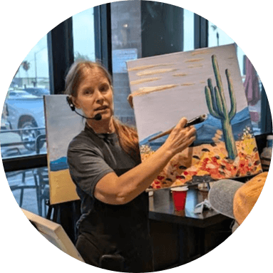 Coach Kristin, Paint Nite artist in Mesa