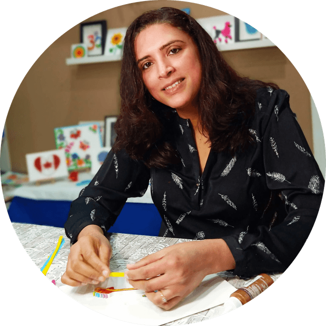 Deepa Krishnan, Paint Nite artist in Toronto