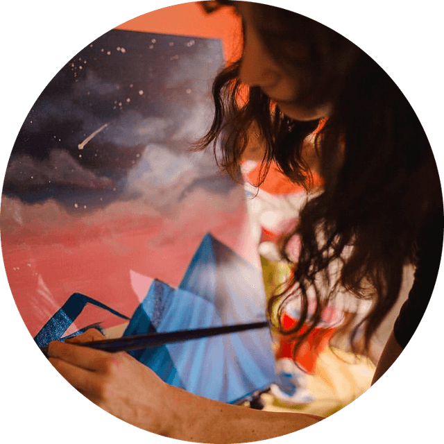 Kate Mudrick, Paint Nite artist in Etobicoke