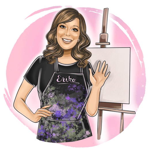 Erika Sutter, Paint Nite artist in Twin Creeks