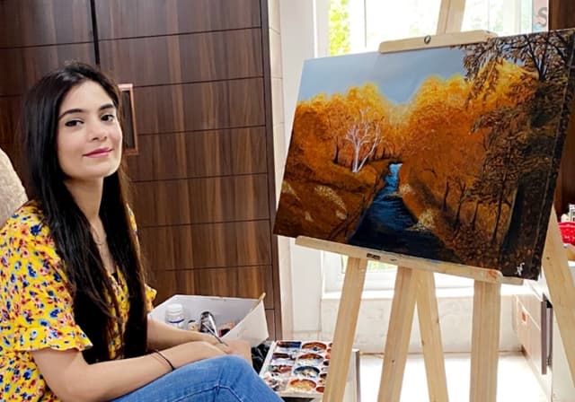 PaintNite with Faiza, Paint Nite artist in Milton