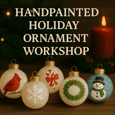 Handpainted Holiday Ornament Workshop - Paint Nite event in Las Vegas, NV