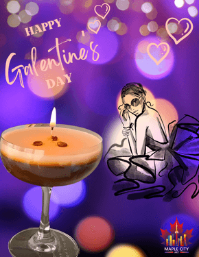 Galentines - Espresso Martini Candle - Paint and sip event at Moxies Yorkdale in North York , ON - PaintNite.com