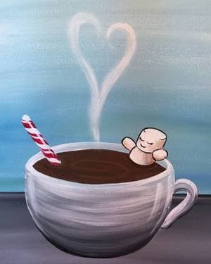 Cocoa and Chill - Paint and sip event at Kona Grill San Tan Village in Gilbert, AZ - PaintNite.com