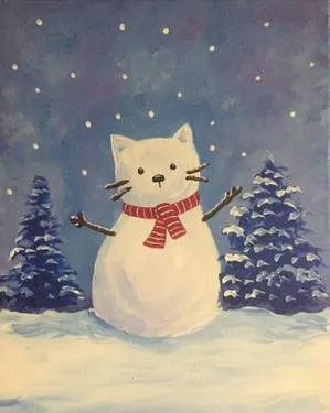 Purr & Paint Night — Painting