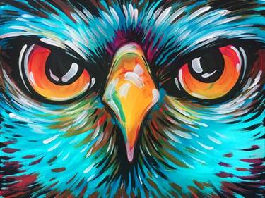 Owl Be there — Painting