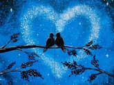 Love in the Stars Partner Painting thumbnail