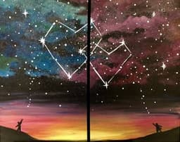 Written in the Stars - Partner Painting thumbnail