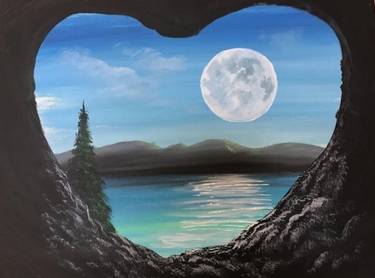 Love Rocks — Painting