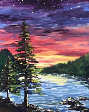 The Magic of the Mountains — Painting