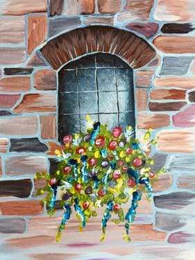 Tuscany - Paint and sip event at Obed & Isaac's Microbrewery + Eatery in Peoria, IL - PaintNite.com