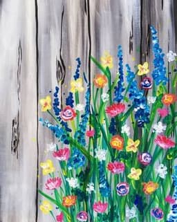 Flowers by the Fence thumbnail