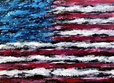 American Galaxy - Paint and sip event at Smokin BBQ in Mundelein, IL - PaintNite.com