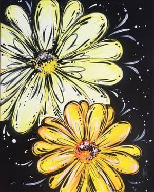 Blooming Together in Yellow - Paint Nite event in PITTSBURGH, PA