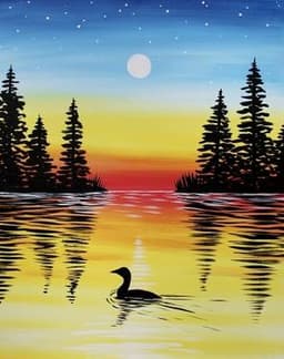 Loon on the Lake thumbnail