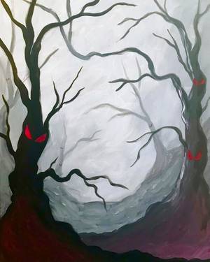Buffalo Bobs - Spooky Woods — Painting