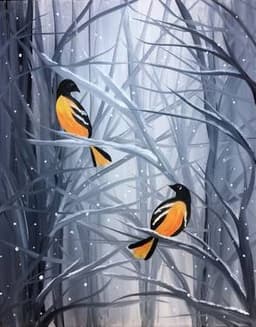 Orioles In The Snow thumbnail