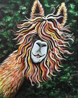 Al Paca - Paint and sip event at ABC Country in Red Deer , AB - PaintNite.com