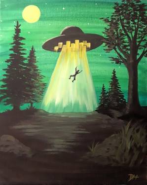 We have a Probe-lem - Barleycorn's Florence — Painting