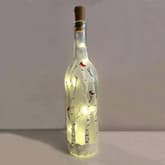 Wine Bottle Frosty Birches Twinkle Lights thumbnail