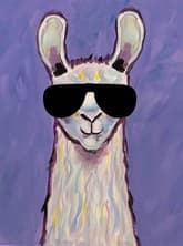 Playful Llama Sunglasses thumbnail