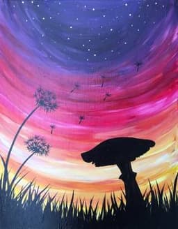 Magical Mushroom Sunset thumbnail