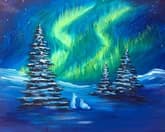 Winter Hare Aurora thumbnail