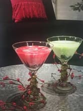 Get Lit-Holiday Martini Glass Candle Set thumbnail