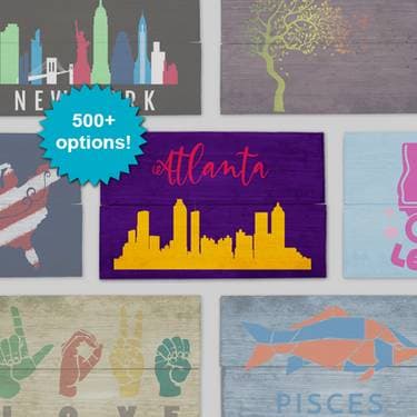 Design a Sign: Skyline Design - Paint and sip event at Garden Grille and Bar @ Hilton Garden Inn New York/ Manhattan Midtown East in New York, NY - PaintNite.com