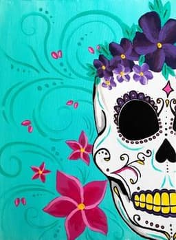 Spring Calavera "Sugar Skull" thumbnail