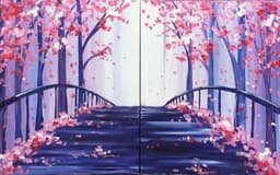 The Bridge into Spring PARTNER PAINTING thumbnail