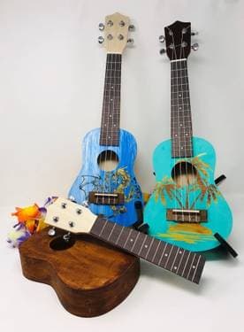 Create a Ukulele V - Paint and sip event at Bertucci's (Kendall Square) in Cambridge, MA - PaintNite.com