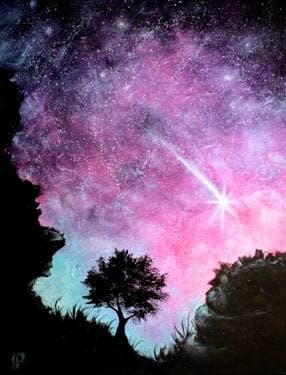 Teal Sunset - Paint and sip event at Lonestar Texas Grill - Byward in Ottawa, ON - PaintNite.com