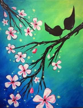 Sweet Lil Spring Sparkle Smooch - Paint Nite event in SCARBOROUGH, ON