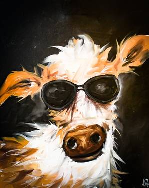 Paint Nite @Casa Mexico Merivale THURSDAYS! Freddy Mer-Cow-Ry — Painting
