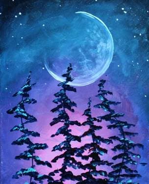 Tipsy Trees - Paint and sip event at Mingle by Mr and Mrs Bao in London, ON - PaintNite.com