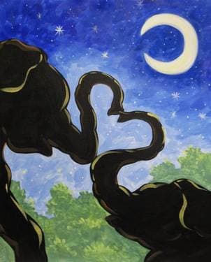 A Mother's Everlasting Love - Paint and sip event at Matt Denny’s Ale House Restaurant in Arcadia, CA - PaintNite.com